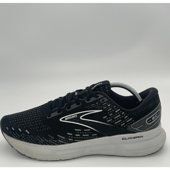 Brooks Glycerin 20 Running Shoes Men\'s Size 11 2E Black/Silver Athletic Sneakers main image 11